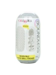 CALEXOTICS - BOUNDLESS RÉVERSIBLE SQUISHY BALL STROKE JAUNE