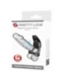 PRETTY LOVE - SILAS ANNEAU PÉNIS VIBRANT 7 VIBRATIONS SILICONE NOIR