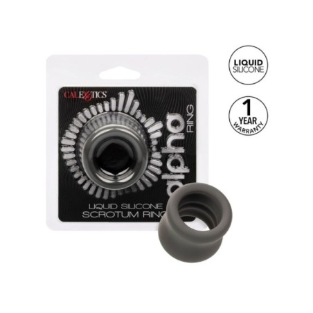 CALEXOTICS - ALPHA ANNEAU DÉTIREMENT DU SCROTUM NOIR