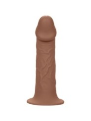 CALEXOTICS - EXTENSION PERFORMANCE MAXX RÉALISTE AVEC HARNAIS PEAU MARRON