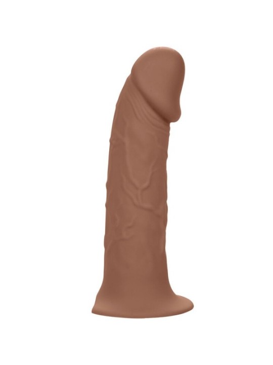 CALEXOTICS - EXTENSION PERFORMANCE MAXX RÉALISTE AVEC HARNAIS PEAU MARRON