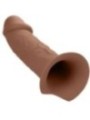 CALEXOTICS - EXTENSION PERFORMANCE MAXX RÉALISTE AVEC HARNAIS PEAU MARRON