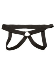 CALEXOTICS - EXTENSION PERFORMANCE MAXX RÉALISTE AVEC HARNAIS PEAU MARRON