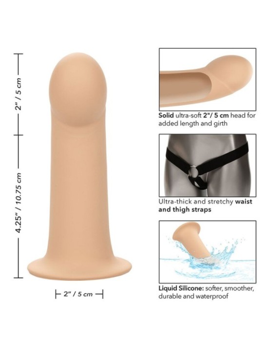CALEXOTICS - EXTENSION PERFORMANCE MAXX AVEC HARNAIS PEAU CLAIRE
