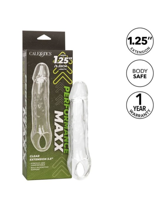 CALEXOTICS - EXTENSION PERFORMANCE MAXX CLEAR 5,5 TRANSPARENTE