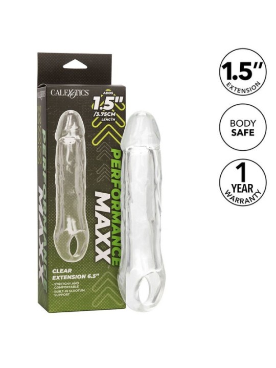 CALEXOTICS - EXTENSION PERFORMANCE MAXX CLEAR 6,5 TRANSPARENTE