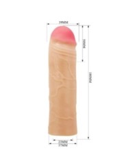PRETTY LOVE - EXTENSEUR DE PÉNIS CHANE COUVERTURE CHAIR