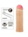 PRETTY LOVE - EXTENSEUR DE PÉNIS CHANE COUVERTURE CHAIR