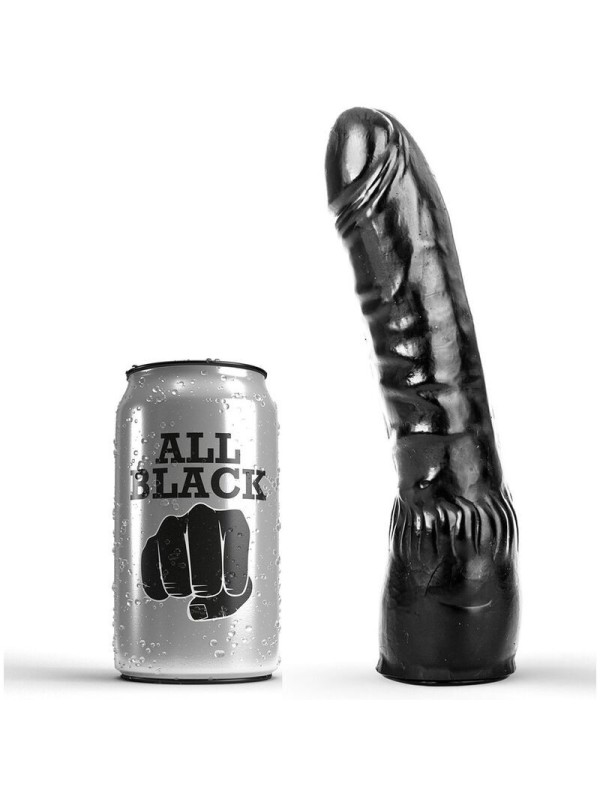 ALL BLACK - GODE NOIR RÉALISTE 20 CM