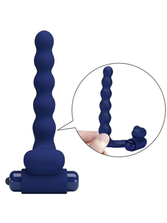 PRETTY LOVE - AJMAL ANNEAU VIBRANT AVEC PLUG BLEU