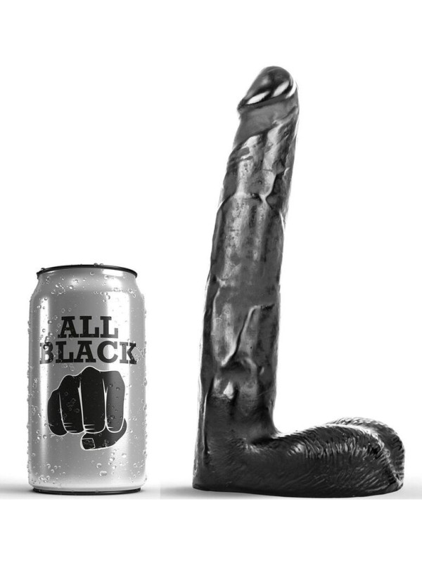 ALL BLACK - GODE RÉALISTE 21 CM