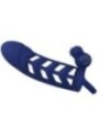 PRETTY LOVE - ALTAF ANNEAU VIBRATEUR AVEC GAINE EN SILICONE BLEU