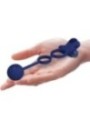 PRETTY LOVE - REMINGTON DOUBLE ANNEAU VIBRANT AVEC PLUG BLEU