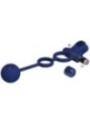PRETTY LOVE - REMINGTON DOUBLE ANNEAU VIBRANT AVEC PLUG BLEU