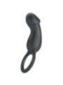 PRETTY LOVE - TRAE ANNEAU VIBRANT AVEC STIMULATEUR NOIR