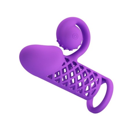 ROMANCE - HARDEN MANCHE PROLONGÉE POURPRE