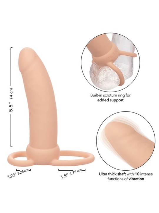 CALEXOTICS - MAXX THICK DOUBLE PÉNÉTRATEUR 10 VIBRATIONS CHAIR