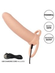 CALEXOTICS - MAXX THICK DOUBLE PÉNÉTRATEUR 10 VIBRATIONS CHAIR