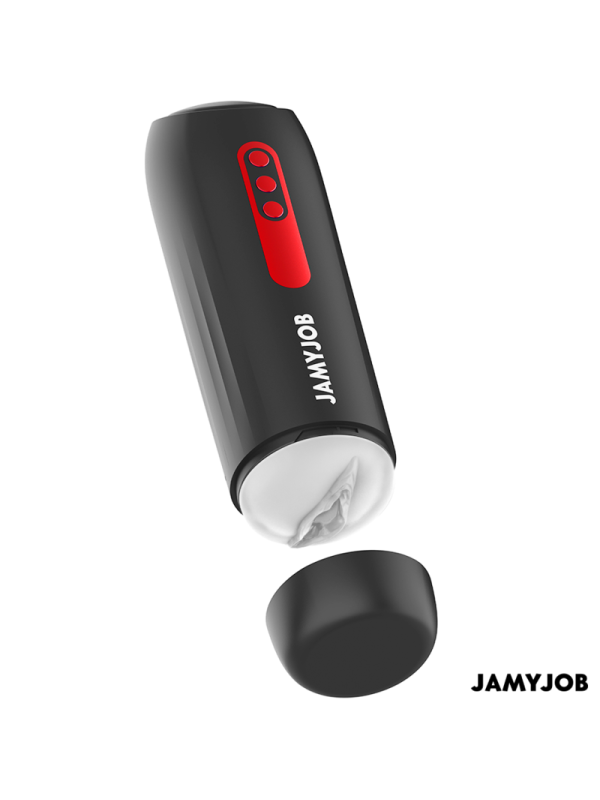 JAMYJOB - MASTURBATEUR VAGIN AUTOMATIQUE PHANTOM 5 MODES D'ASPIRATION ET DE POUSSE