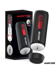 JAMYJOB - MASTURBATEUR VAGIN AUTOMATIQUE PHANTOM 5 MODES D'ASPIRATION ET DE POUSSE