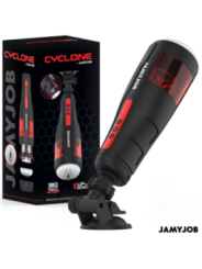 JAMYJOB - MASTURBATEUR VAGIN AUTOMATIQUE CYCLONE 10 MODES DE ROTATION ET DE POUSSÉE