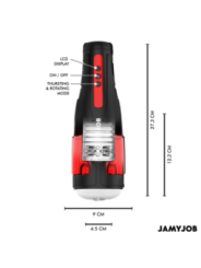 JAMYJOB - MASTURBATEUR VAGIN AUTOMATIQUE CYCLONE 10 MODES DE ROTATION ET DE POUSSÉE