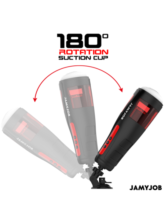 JAMYJOB - MASTURBATEUR VAGIN AUTOMATIQUE CYCLONE 10 MODES DE ROTATION ET DE POUSSÉE