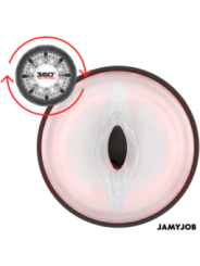 JAMYJOB - MASTURBATEUR VAGIN AUTOMATIQUE CYCLONE 10 MODES DE ROTATION ET DE POUSSÉE