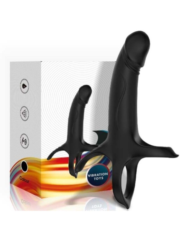 ARMONY - GODE AVEC ANNEAU ET VIBRATEUR NOIR