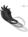 INTENSE - MABEL ANNEAU VIBRANT 10 VIBRATIONS AVEC STIMULATEUR DE CLITORIS NOIR
