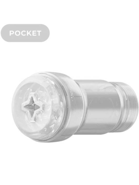 KIIROO - FEEL POCKET STROKER CRISTAL PAR KIIROO TRANSPARENT