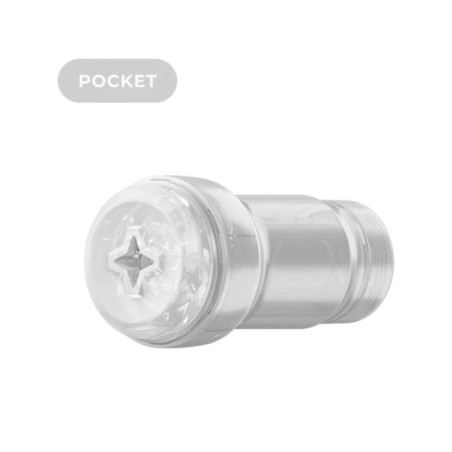 KIIROO - FEEL POCKET STROKER CRISTAL PAR KIIROO TRANSPARENT