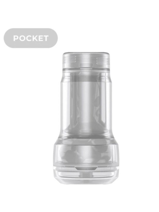 KIIROO - FEEL POCKET STROKER CRISTAL PAR KIIROO TRANSPARENT