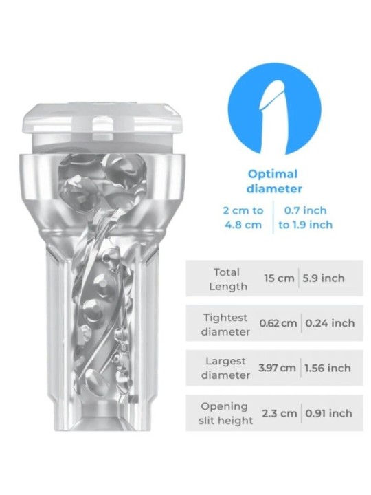 KIIROO - COMBO FEEL POCKET STROKER + POWER BLOW