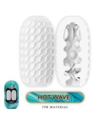 PRETTY LOVE - MASTURBATEUR POUR HOMME EN SILICONE HOT WAVE BLANC