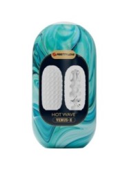 PRETTY LOVE - MASTURBATEUR POUR HOMME EN SILICONE HOT WAVE BLANC