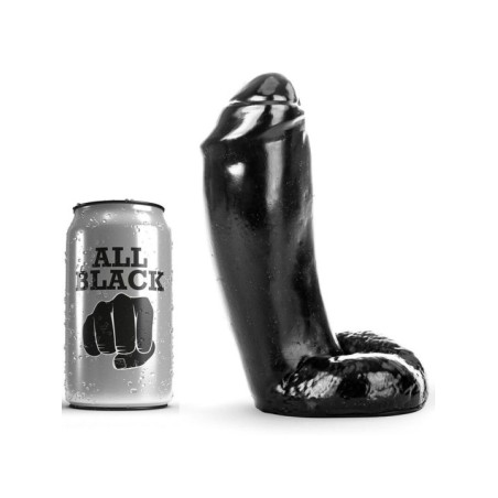ALL BLACK - GODE RÉALISTE 18 CM
