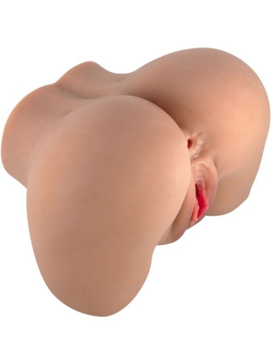 CRAZY BULL - MILA VIBRATEUR FESSIER AVEC CONTRÔLE RÉALISTE DU VAGIN ET DE L'ANUS À TÉLÉCOMMANDE