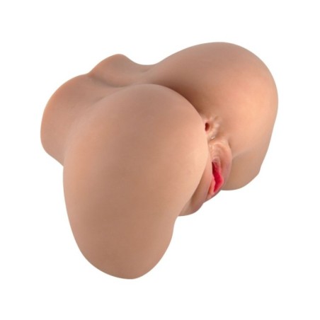 CRAZY BULL - MILA VIBRATEUR FESSIER AVEC CONTRÔLE RÉALISTE DU VAGIN ET DE L'ANUS À TÉLÉCOMMANDE