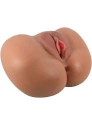 CRAZY BULL - LUNA VIBRATEUR FESSIER AVEC CONTRÔLE RÉALISTE DU VAGIN ET DE L'ANUS À TÉLÉCOMMANDE