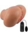 CRAZY BULL - LUNA VIBRATEUR FESSIER AVEC CONTRÔLE RÉALISTE DU VAGIN ET DE L'ANUS À TÉLÉCOMMANDE