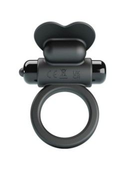 PRETTY LOVE - BAGUE VIBRANTE DEBONAIRE LAPIN 10 VIBRATIONS NOIRE