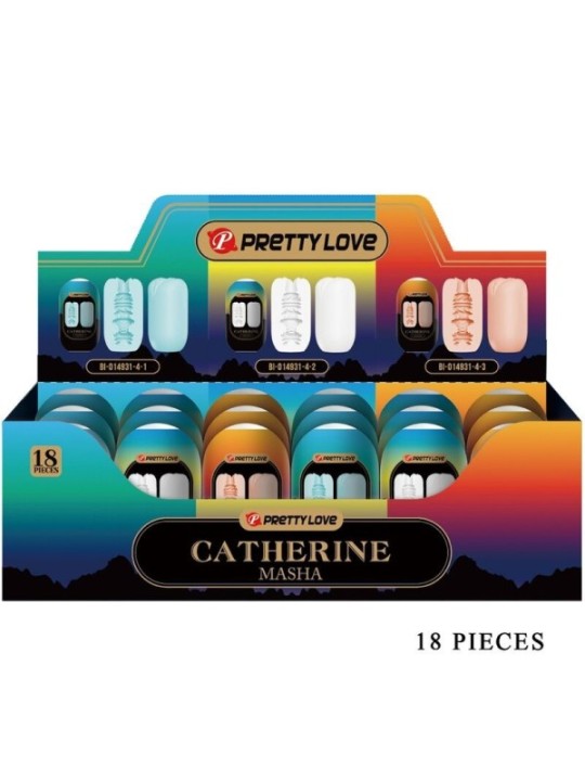 PRETTY LOVE - MASHA PACK 18 DIFFÉRENTS MASCRUBATEURS HOMMES