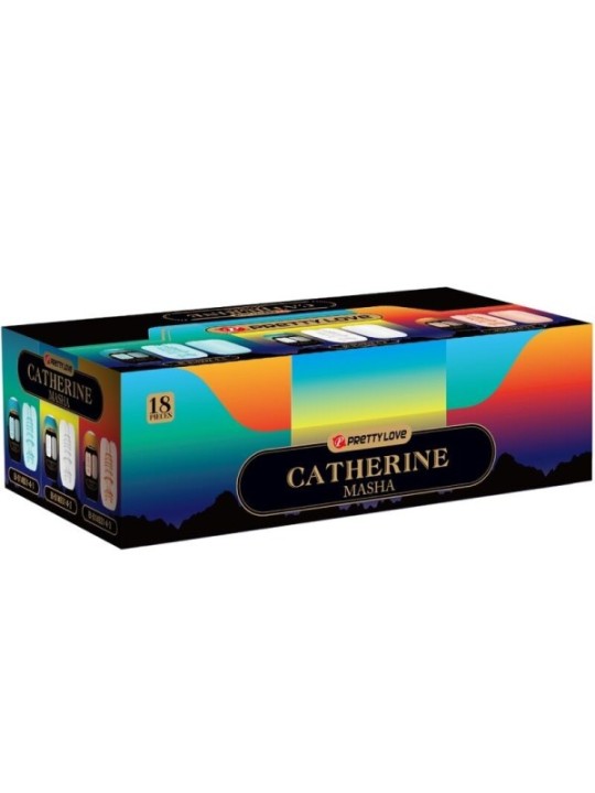 PRETTY LOVE - MASHA PACK 18 DIFFÉRENTS MASCRUBATEURS HOMMES
