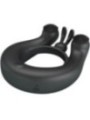 PRETTY LOVE - ANNEAU VIBRANT DAHLIA + STIMULATEUR DE CLITORIS 12 VIBRATIONS NOIR