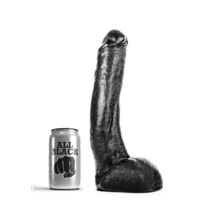 ALL BLACK - DONG 29 CM CURVADO