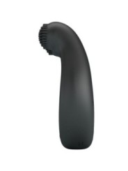 PRETTY LOVE - ANNEAU VIBRANT DAHLIA + STIMULATEUR DE CLITORIS 12 VIBRATIONS NOIR
