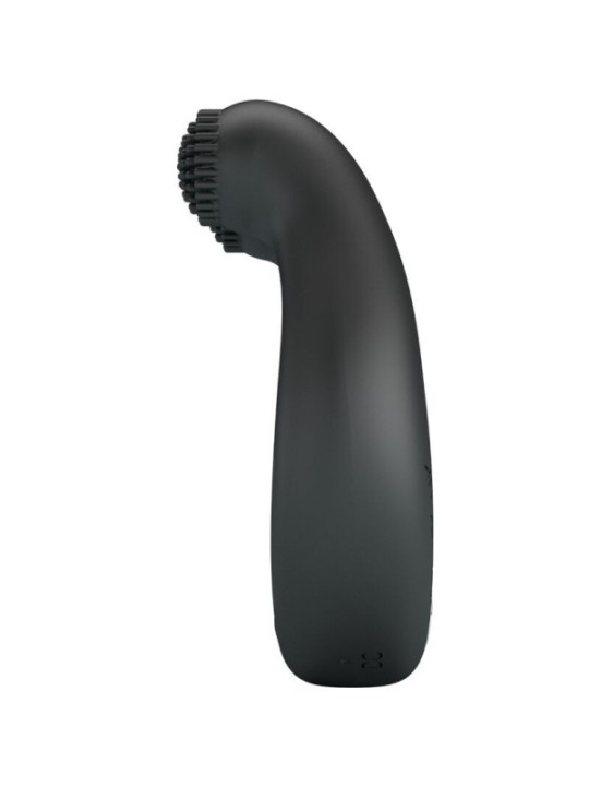 PRETTY LOVE - ANNEAU VIBRANT DAHLIA + STIMULATEUR DE CLITORIS 12 VIBRATIONS NOIR
