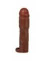 PRETTY LOVE - MANCHON DE PÉNIS GERD AVEC EXTENSION DE 7,6 CM MULÂTRE