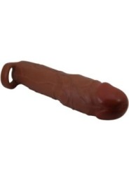 PRETTY LOVE - MANCHON DE PÉNIS GERD AVEC EXTENSION DE 7,6 CM MULÂTRE